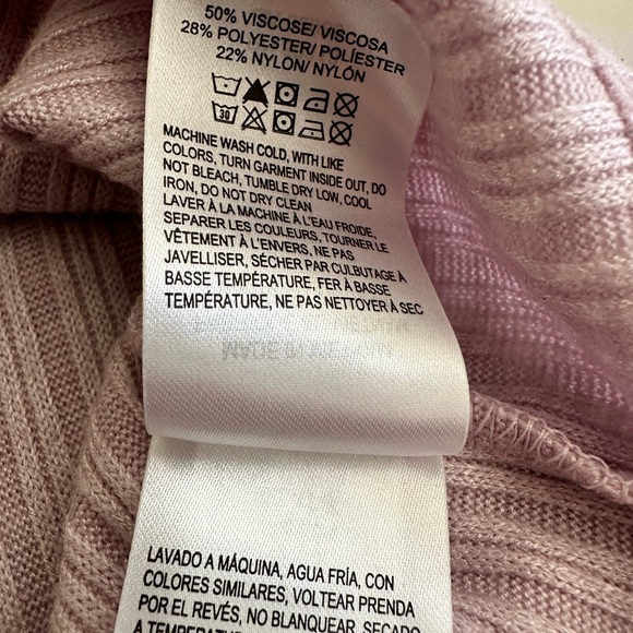 Lucky Brand Cloud Ribbed Mock Neck Top - Picture 8 of 12